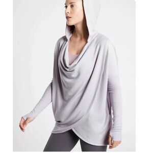 Athleta Prana Wrap Sweatshirt - Twilight Lilac